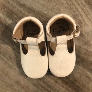 Monkey Feet T straps.